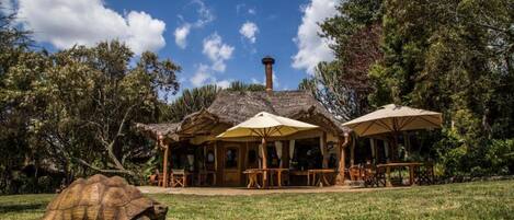 Voorkant van accommodatie