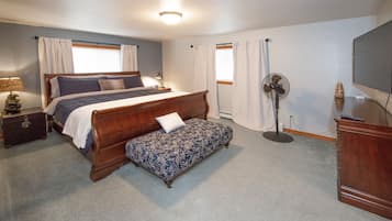 4 habitaciones, escritorio, tabla de planchar con plancha y wifi gratis