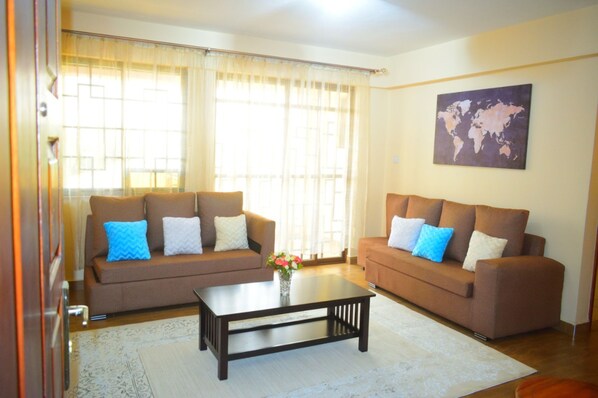 Apartment, 2 Bedrooms | Living area | Flat-screen TV - Mukoma Heights (Nairobi)