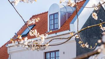 Voorkant van accommodatie