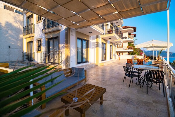 Departamento estándar, para no fumadores, vista al mar | Exterior