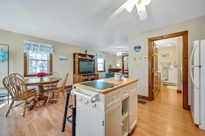Private kitchen - Cozy Bungalow Just Minutes From Mystic, Westerly Beaches, Boating And Casinos! 1 Bedroom Bungalow by RedAwning (Mystic)