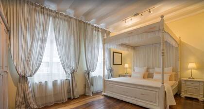 Stilvolles Ferienhaus Boutique Fachwerkhaus ThirtyFive 12 Personen, WLAN, SAT