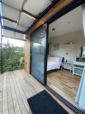 Basic Room, 1 Double Bed, Non Smoking, Garden View | Terrace/patio