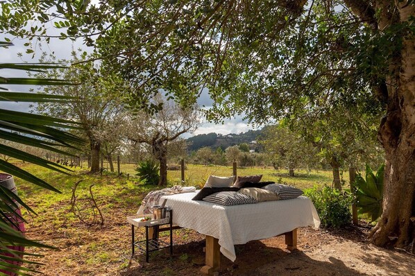 Overnatningsstedets område