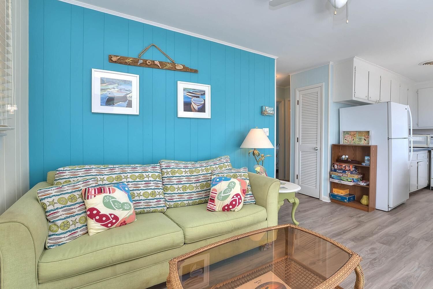 second row, across from beach access, saltwater pool