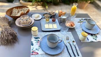 Free daily full breakfast