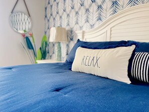 4 bedrooms, in-room safe, iron/ironing board, free WiFi