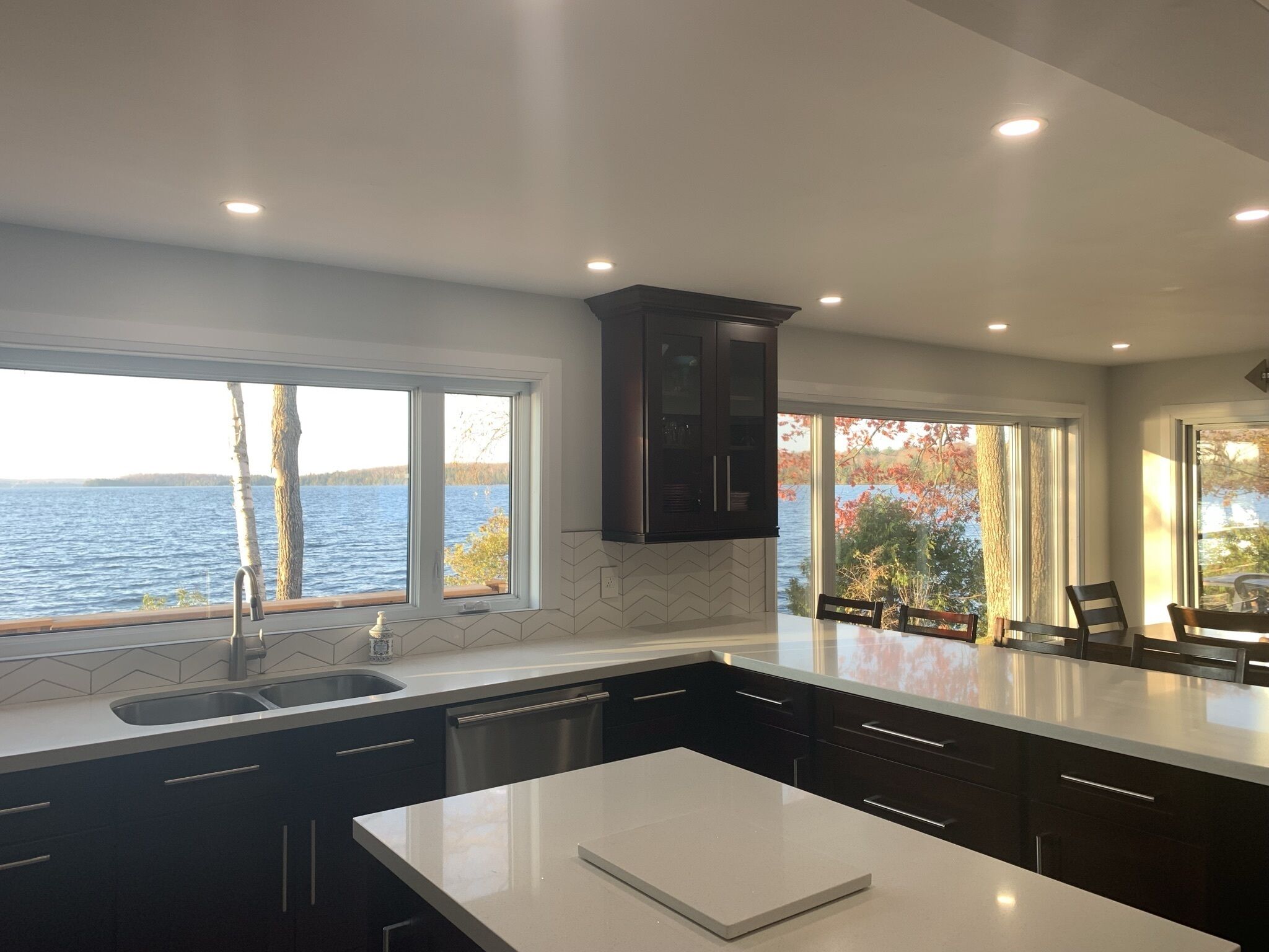 Brilliance on Balsam Lake, Modern Lake Home