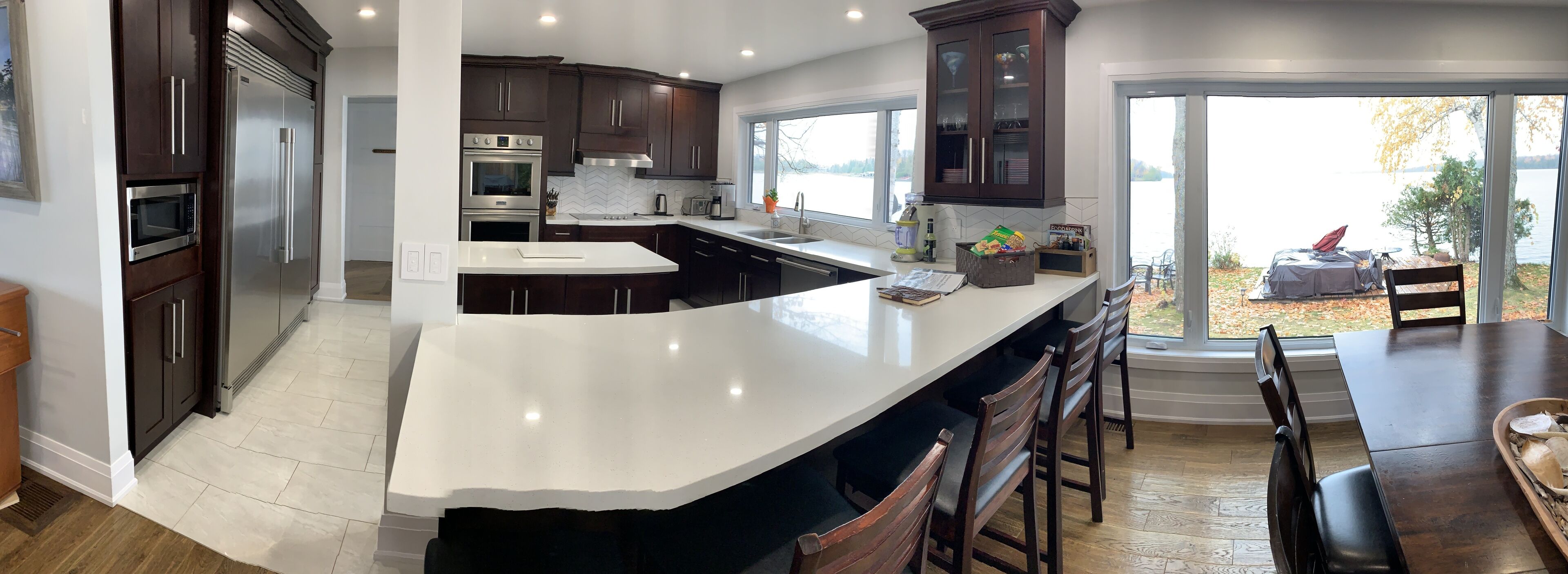 Brilliance on Balsam Lake, Modern Lake Home