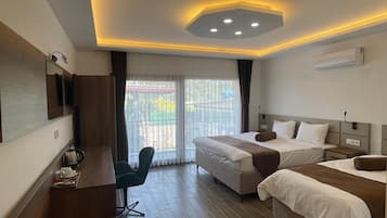 Sábanas de algodón egipcio, ropa de cama de alta calidad y minibar