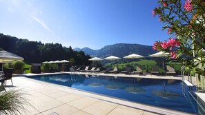 Indoor pool, outdoor pool