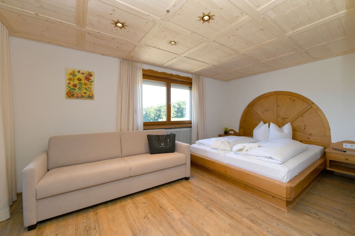 Kondominium Comfort (Ferienwohnung 3 im Nebengebäude) | 1 kamar tidur, brankas, kedap suara, dan Wi-Fi gratis