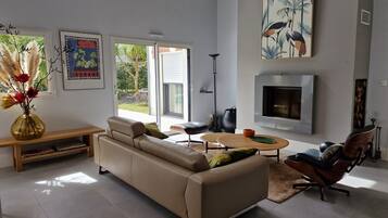 TV, fireplace, video games, computer monitors