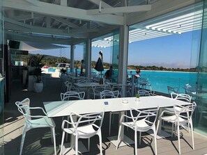 Outdoor dining - AL-1214 ESTEPONA - APARTMENT - ALCAZABA LAGOON (Casares)