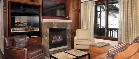 تلفزيون، مدفأة