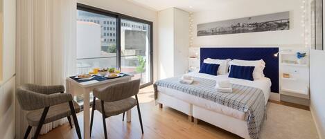 Strykjärn/strykbräda, gratis wi-fi och sängkläder