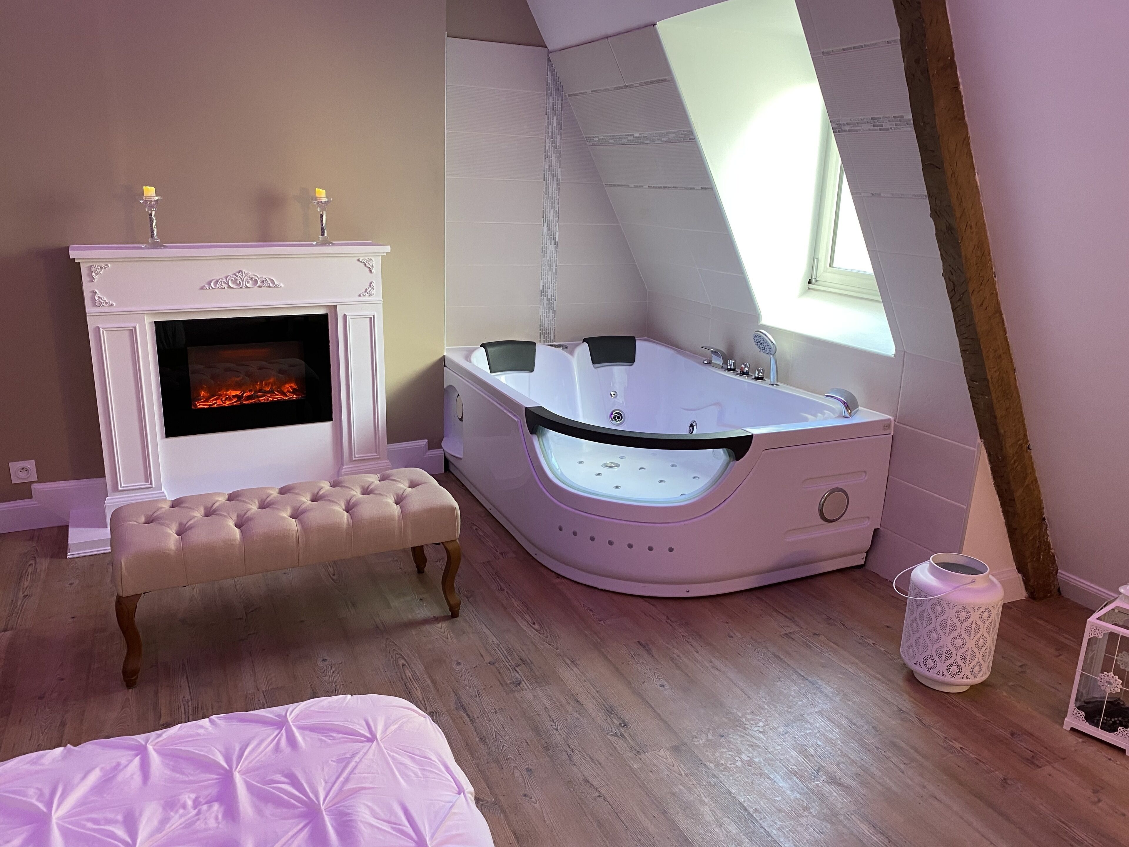 Suite romantique Sweet Love Balnéo privative