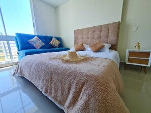 2 Schlafzimmer, Bügeleisen/Bügelbrett, kostenloses WLAN, Bettwäsche