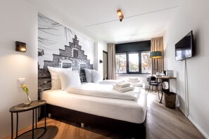 Standard Double Room | Desk, laptop workspace, free WiFi, bed sheets - Broeck Oudewater (Oudewater)