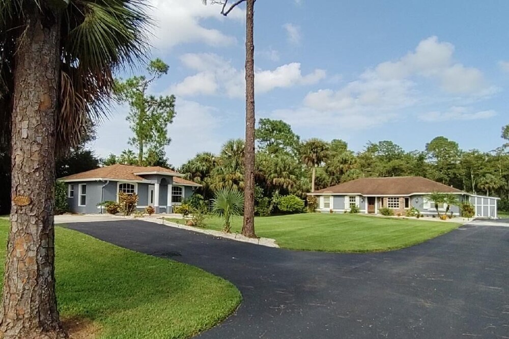 2 spacious Homes, gated in Golden Gate Estates Naples, FL