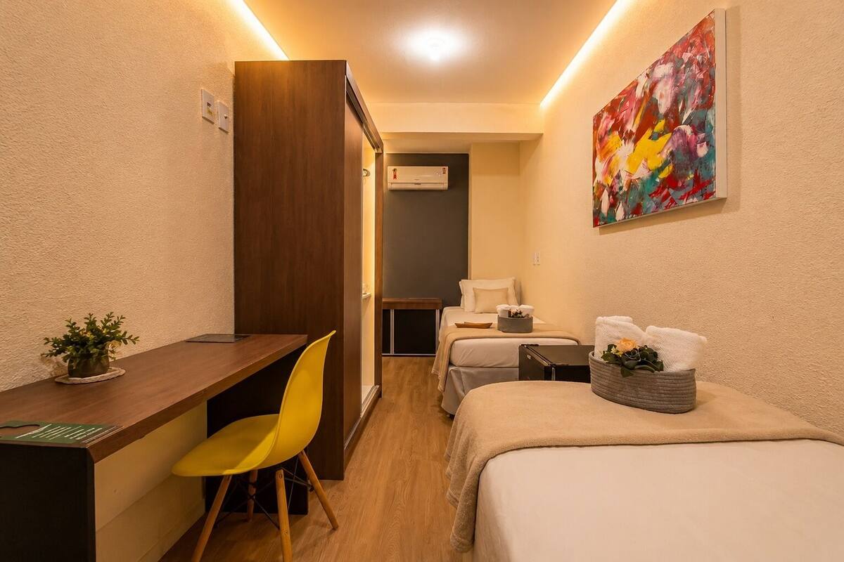 Standard Quadruple Room, No Windows | Minibar, free WiFi, bed sheets