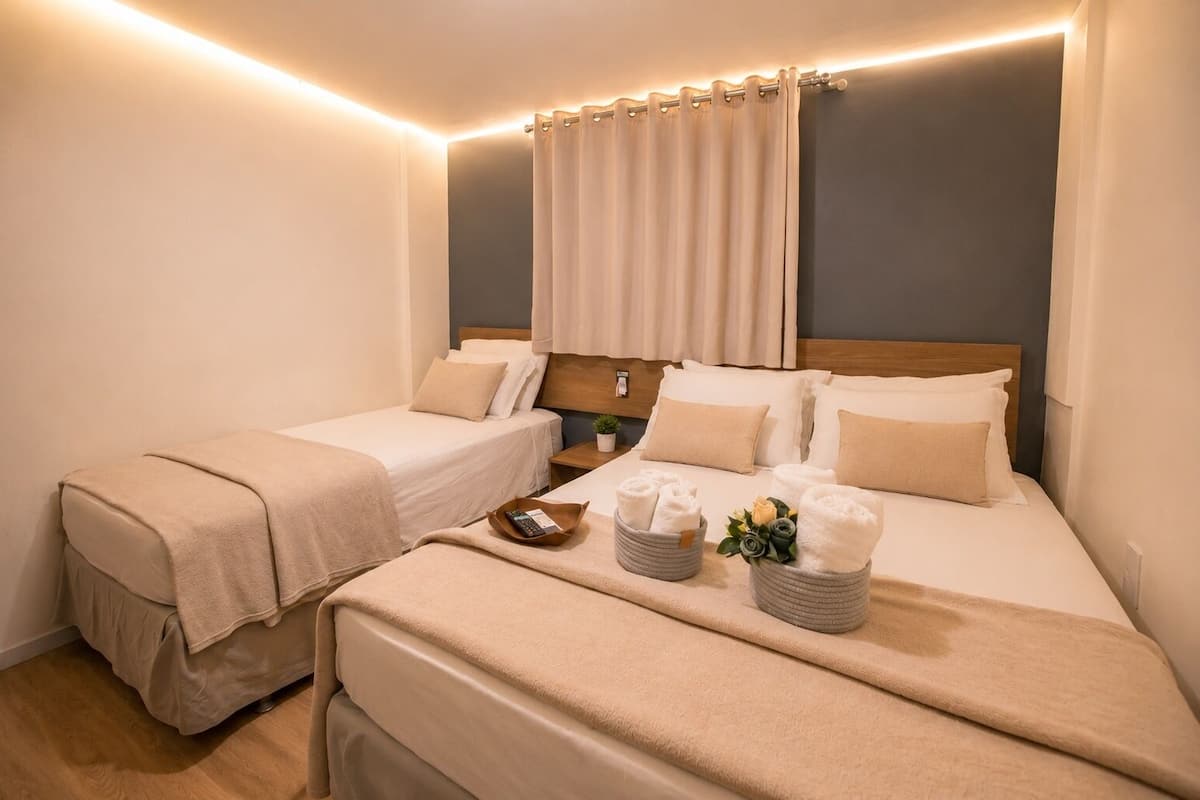 Standard Triple Room, No Windows | Minibar, free WiFi, bed sheets