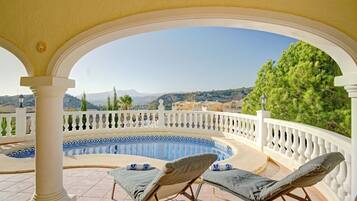 Außenpool, beheizter Pool