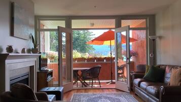 Smart TV, lareira, Netflix, DVD player