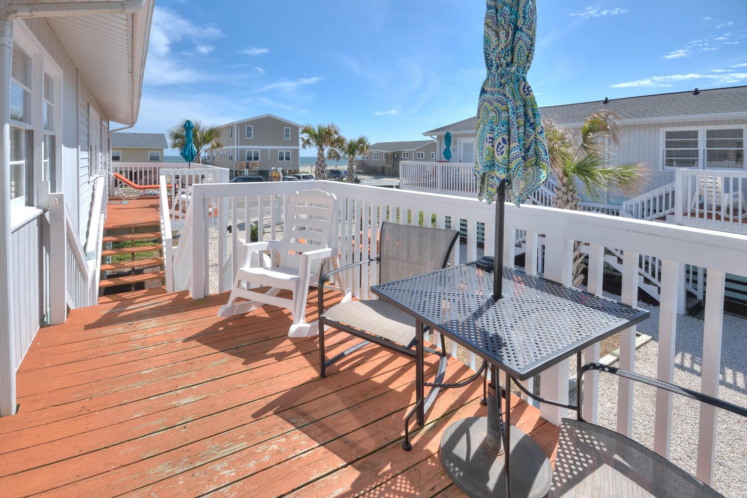 second row beach villa with saltwater pool