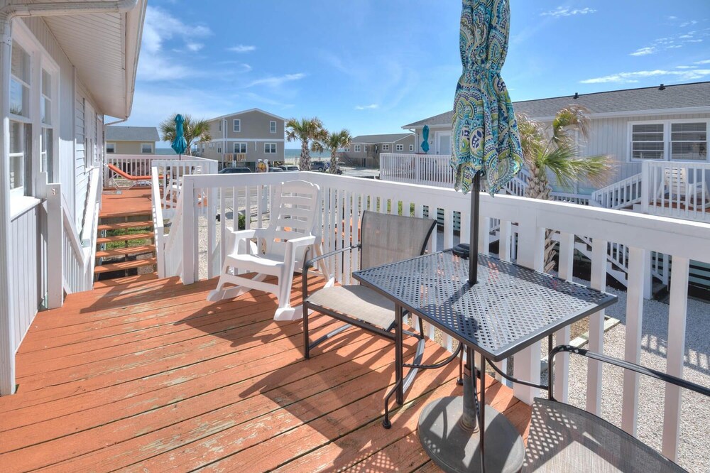 second row beach villa with saltwater pool