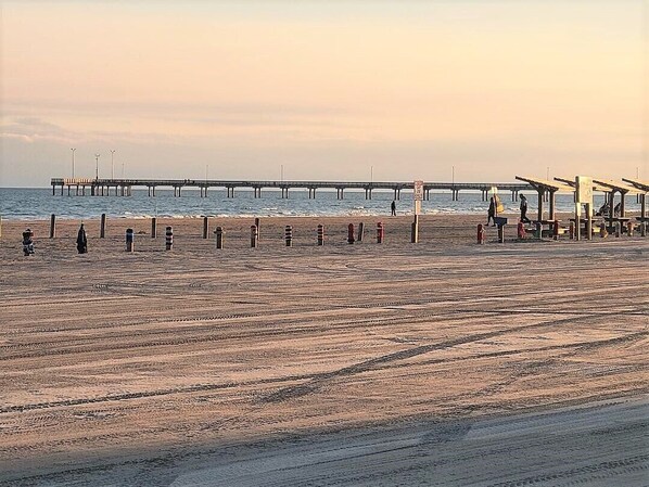 Tæt på stranden