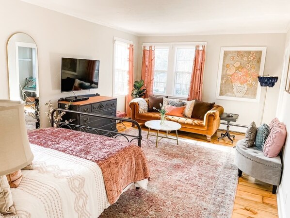 1 habitación, escritorio, wifi gratis y ropa de cama 