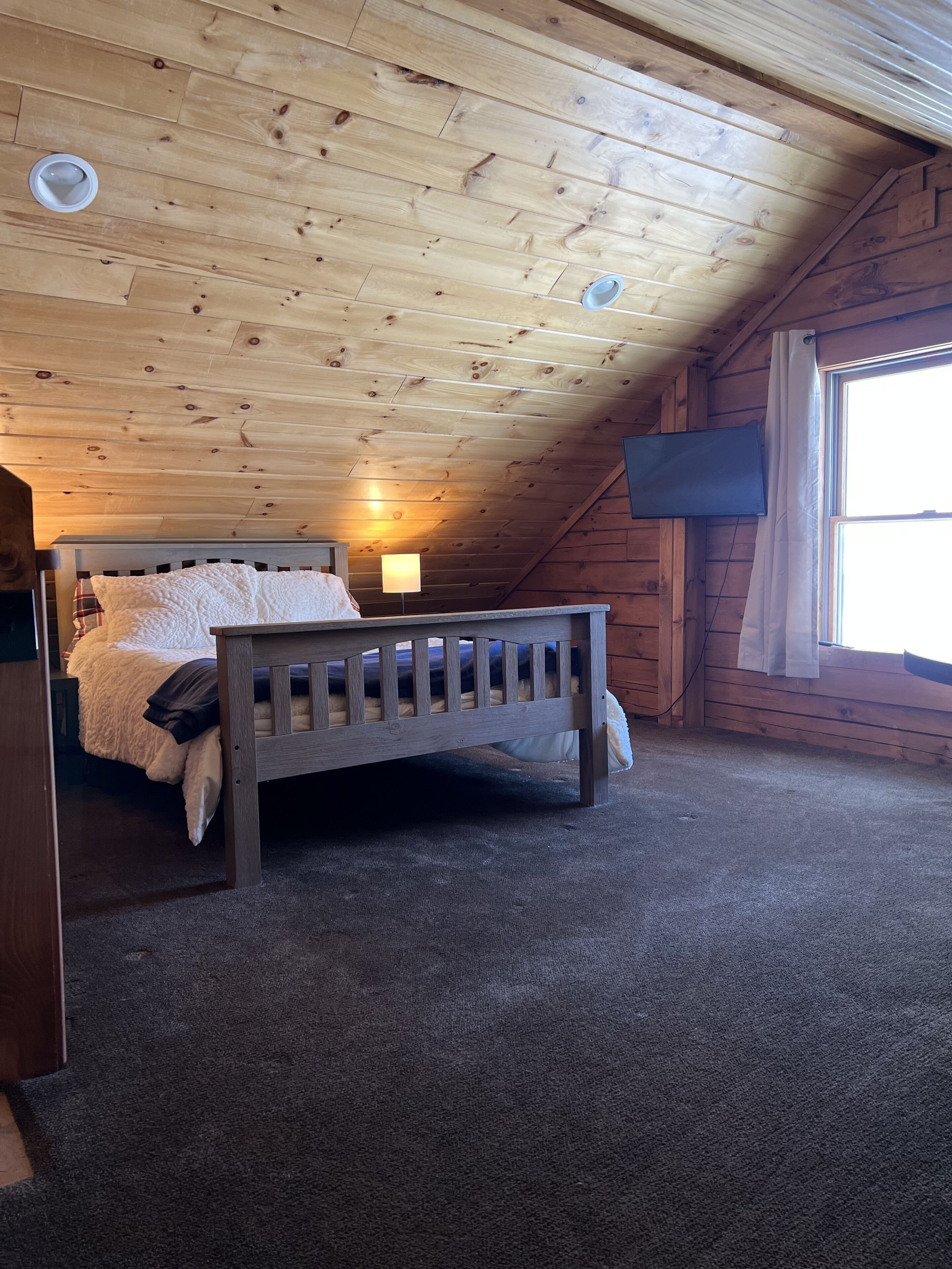 Log Cabin at the Flattops National Forest on a 1600 acre ranch 
