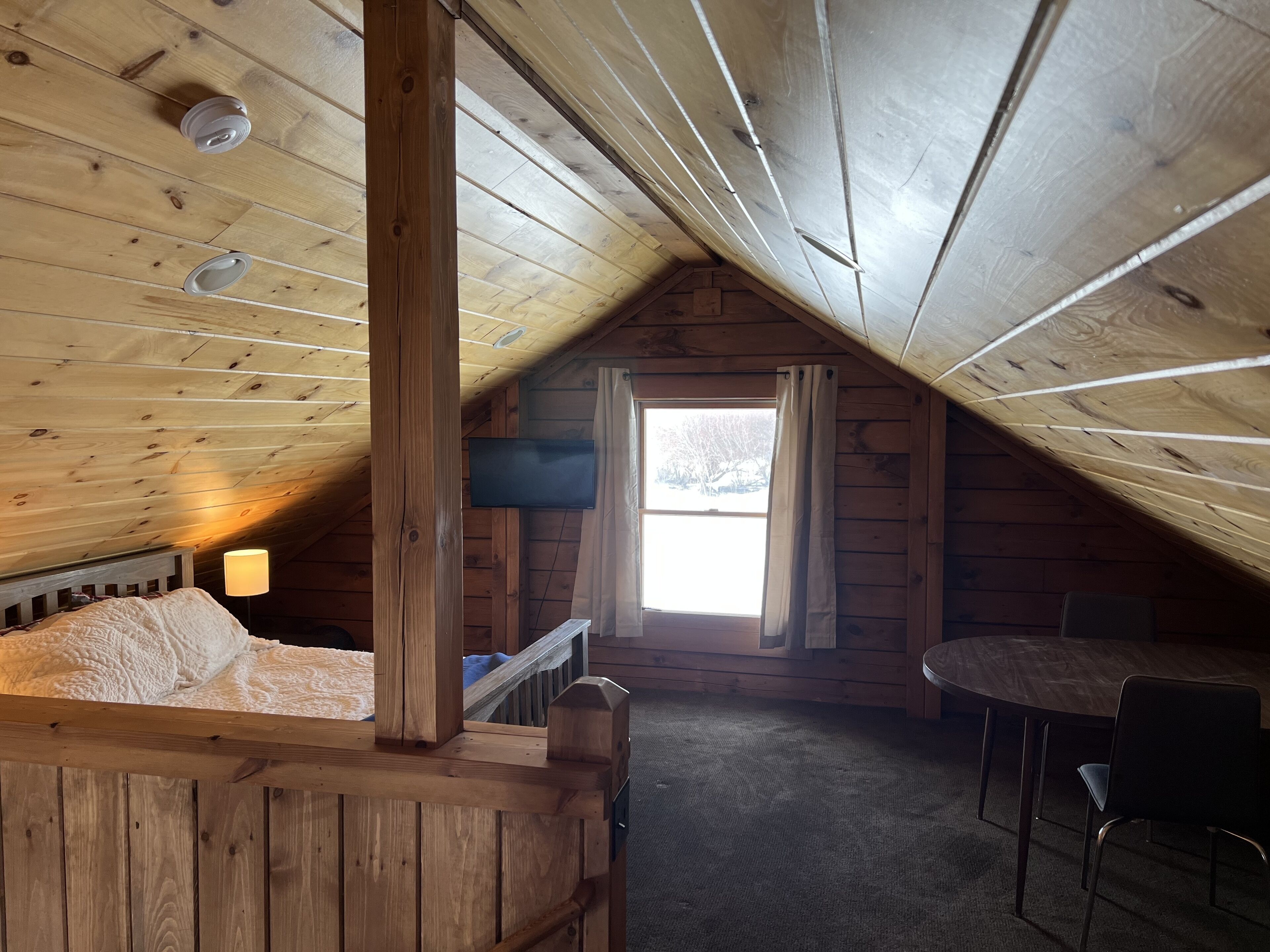 Log Cabin at the Flattops National Forest on a 1600 acre ranch 