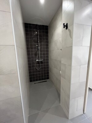 シャワー、ヘアドライヤー、タオル、石鹸