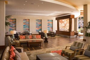Lobby - Hyatt Residence Club, Ka'anapali Beach, ocean front, 2 bed 2 bath, Ocean View (Lahaina)