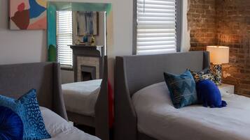 2 slaapkamers, een bureau, gratis wifi, beddengoed