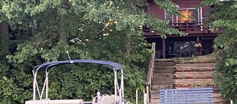 Poskin Lake Getaway Cabin Lakefront access and beautiful sunrise