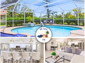 Una piscina riscaldata