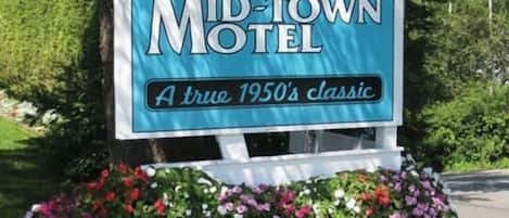 Voorkant van accommodatie