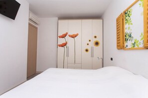 2 室のベッドルーム、ベッドシーツ