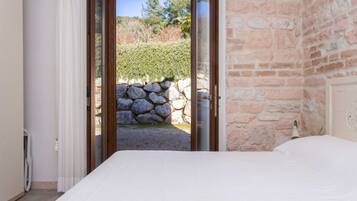 1 soveværelse, sengetøj