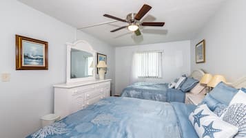 Superior Condo | 2 bedrooms, desk, laptop workspace, iron/ironing board