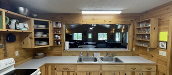 Hide a way in our Lodge that sleeps 36!