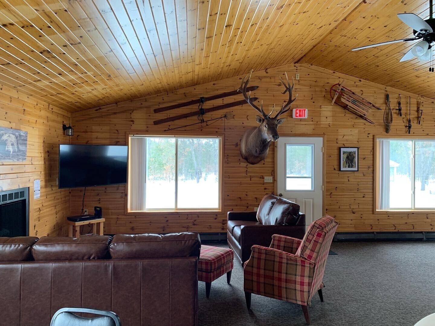Hide a way in our Lodge that sleeps 36!