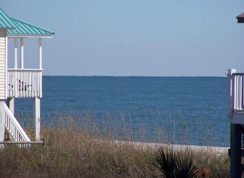 Beautiful Ocean views from front balcony