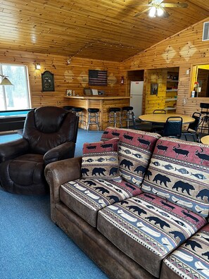 Interior - Hide a way in our Lodge that sleeps 18! (Indian River)