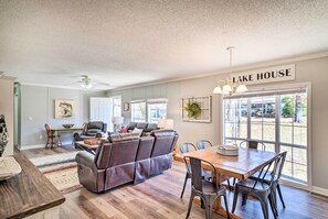 Dining - 'Cypress Point' Spacious Home: Pier & Boat Launch! (Many)