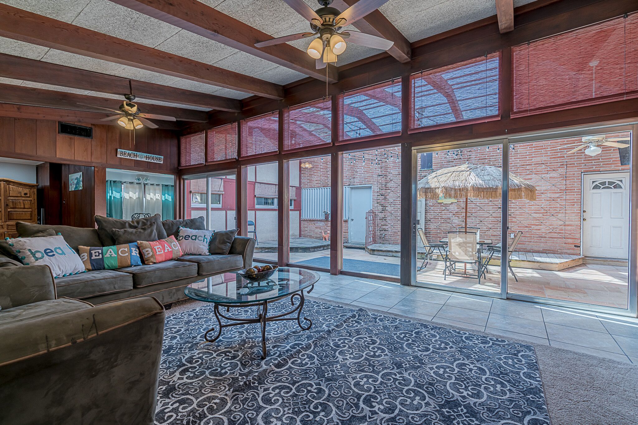 Salt Life -enjoy the courtyard in center of home! Perfect home for Mardi Gras🎉S